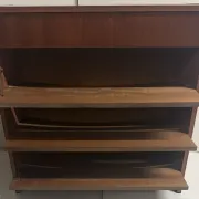 Vintage shoe cabinet