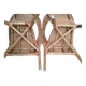 Paire de fauteuils rotin vintage