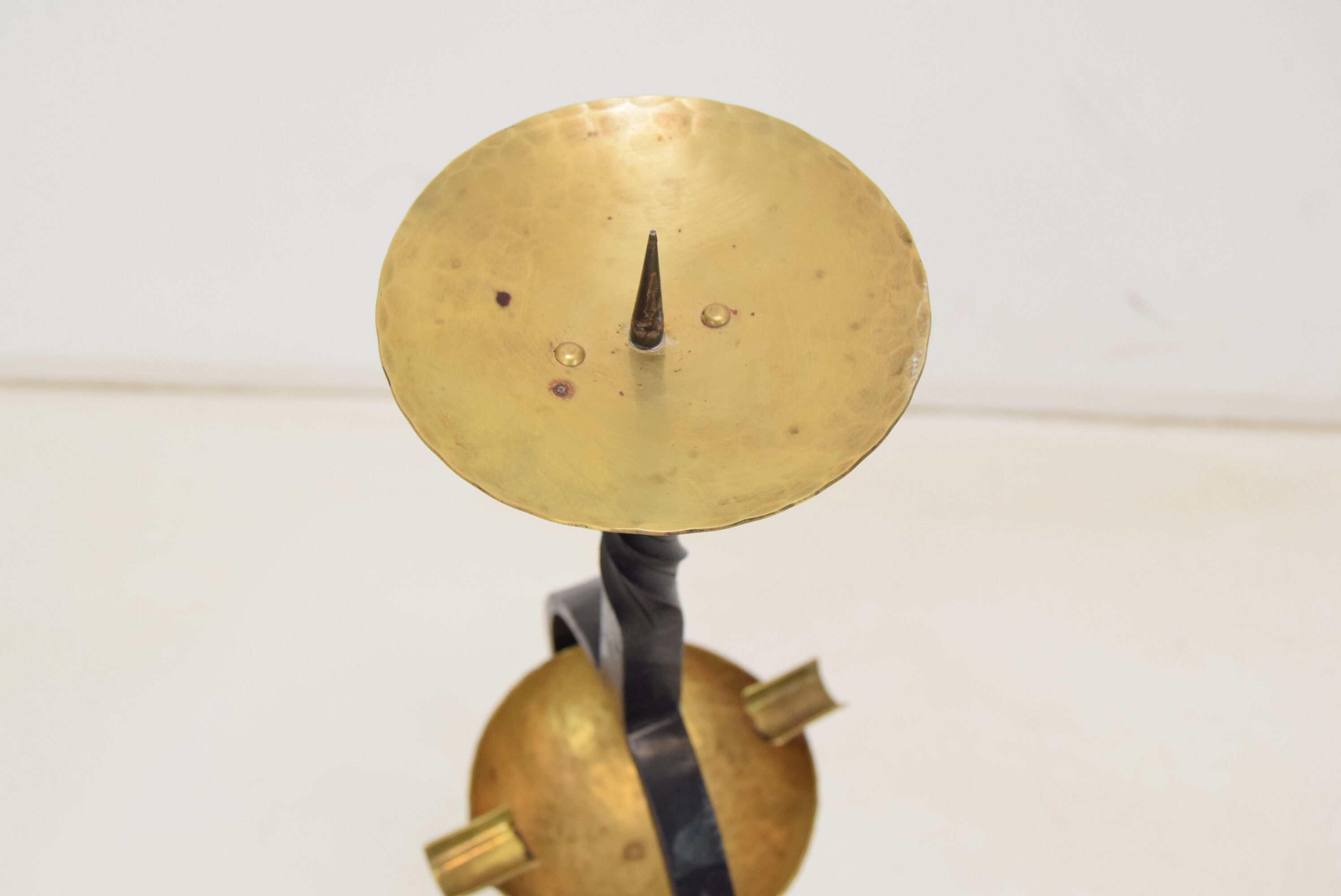 Mid-century candlestick and ashtray, 1960's