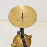 Mid-century candlestick and ashtray, 1960's