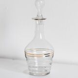 Golden vintage decanter
