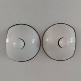 Pair of T. Cimini wall lights for Lumina - "Emi"