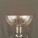 Series of 8 art deco champagne glasses