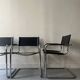 Black chrome tubular armrest chair, after Mart Stam - Breuer, 1970