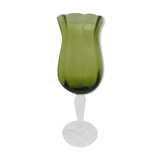 Two-coloured stand vase