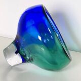 Vintage Glass Bowl • Gerard Thomassen • Glasfabriek Leerdam • 1990