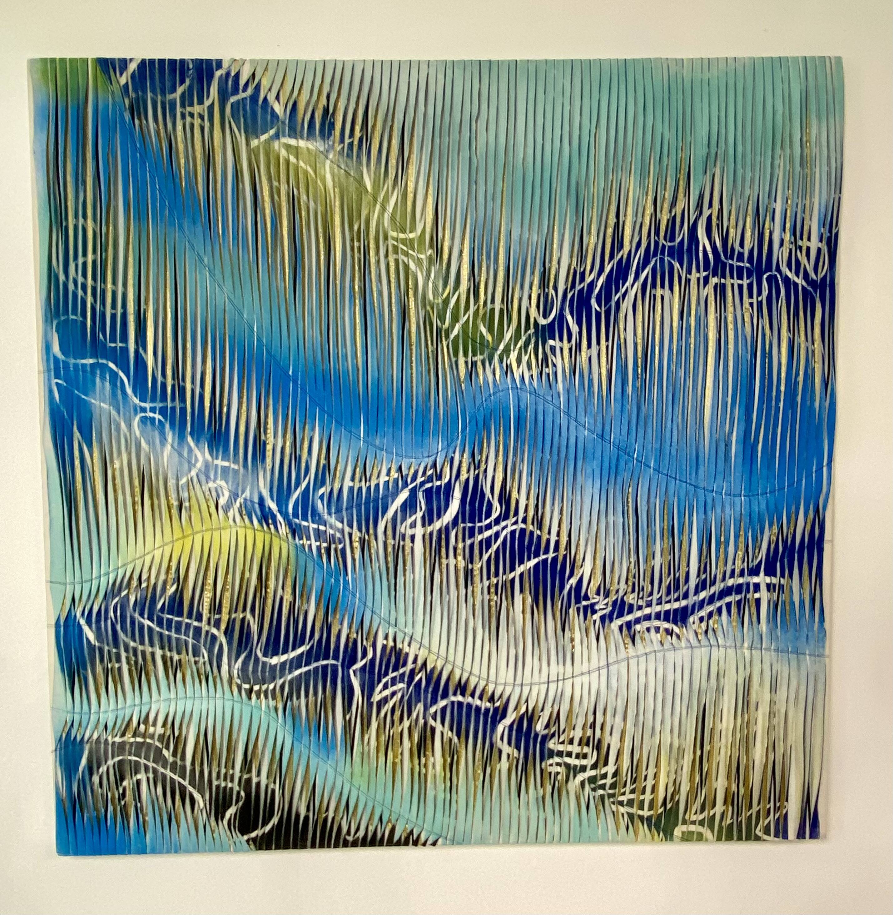 Nordic Shards Textile Sculpture Painting