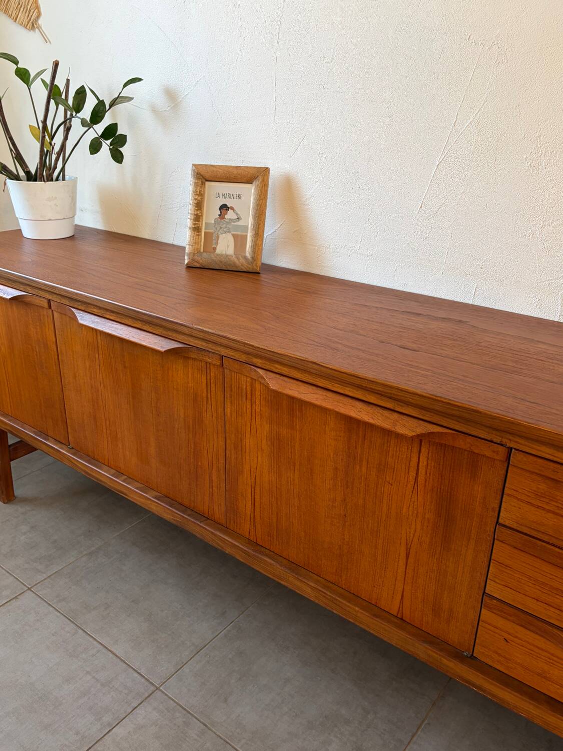 Vintage Scandinavian teak sideboard