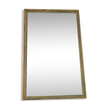 Grand Miroir Ancien Doré Haut 105 cm