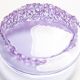 Mid-Century Light Purple Glass Ashtray Bowl, Italy, 1970s