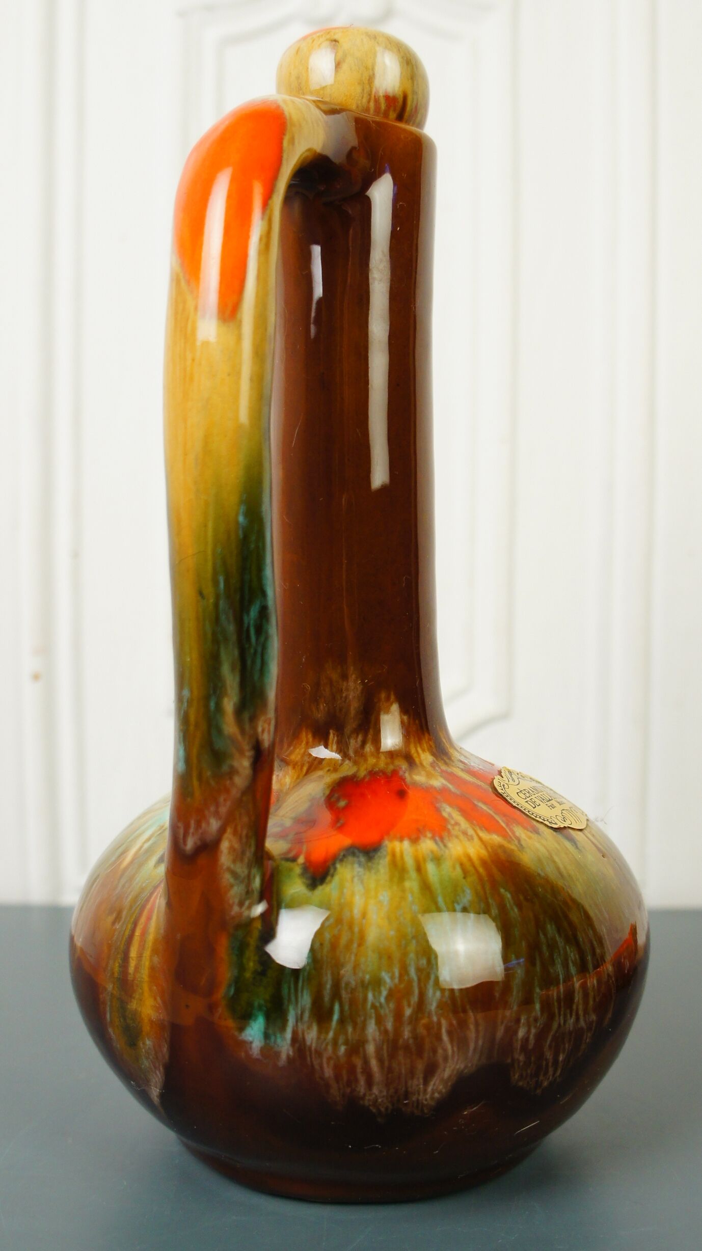 Ceramic liquor service, Vallauris, circa 1970