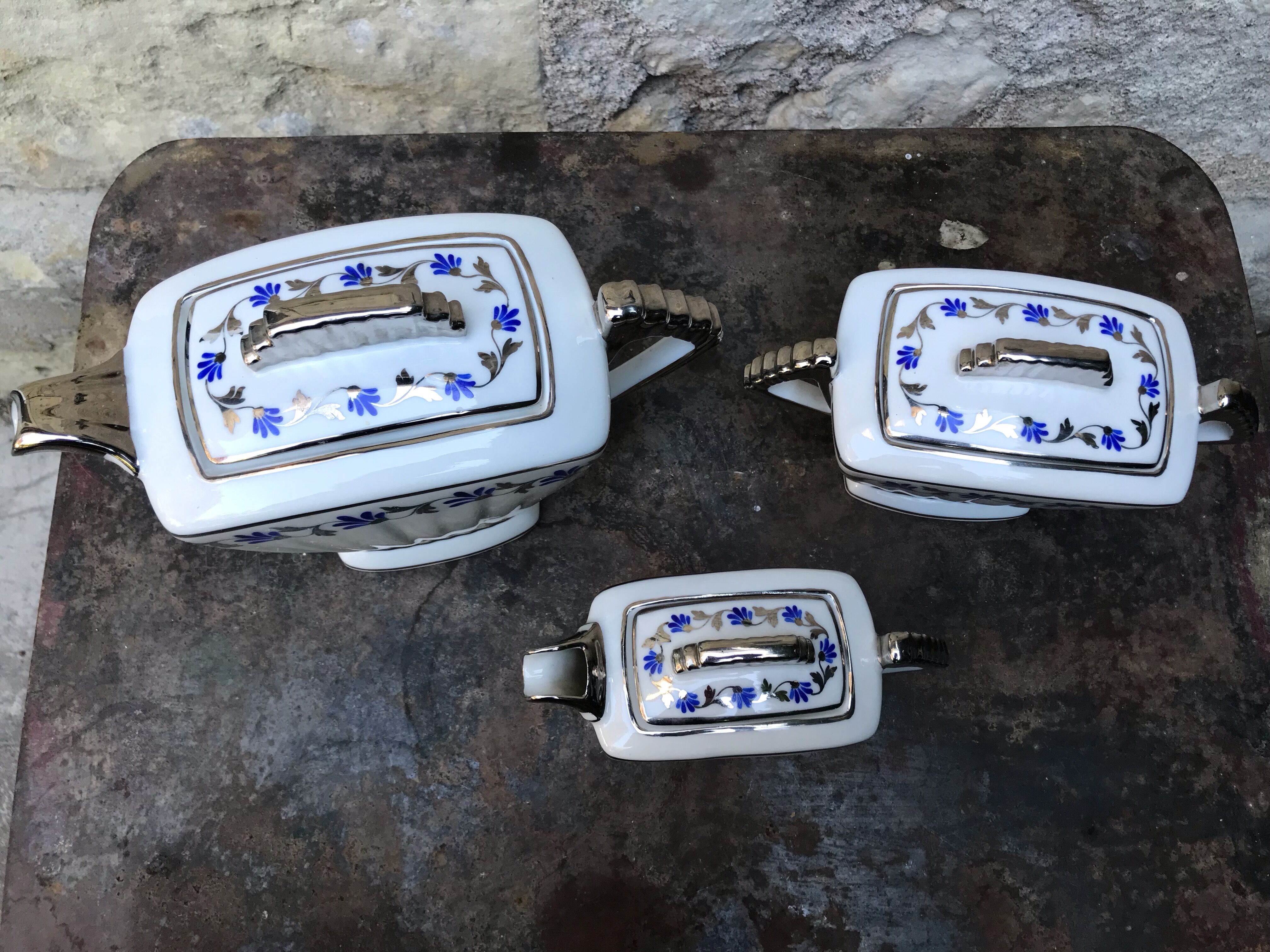 Limoges porcelain coffee/tea service