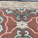 Tapis ancien aubusson 19eme tissé main  208x306 cm