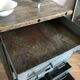 Workshop furniture with drawers, metal and wood