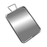 Vintage barber's mirror