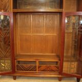 Art Deco period bookcase signed by Jules Cayette Nancy