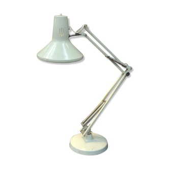 Lampe de bureau articulée en métal laqué 1970