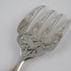 Large Silver Metal and Bois D'Amourette Fish Service Cover