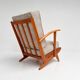 Wooden Midcentury armchairs with spindles from the 1960s