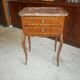 Bedside Louis XVI marqueterie with on 19th siecle