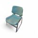 10 chaises empilables Matrix Krueger de design mid-century par Thomas Tolleson / vert menthe / États-Unis années 1970
