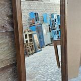 Burmese teak mirror