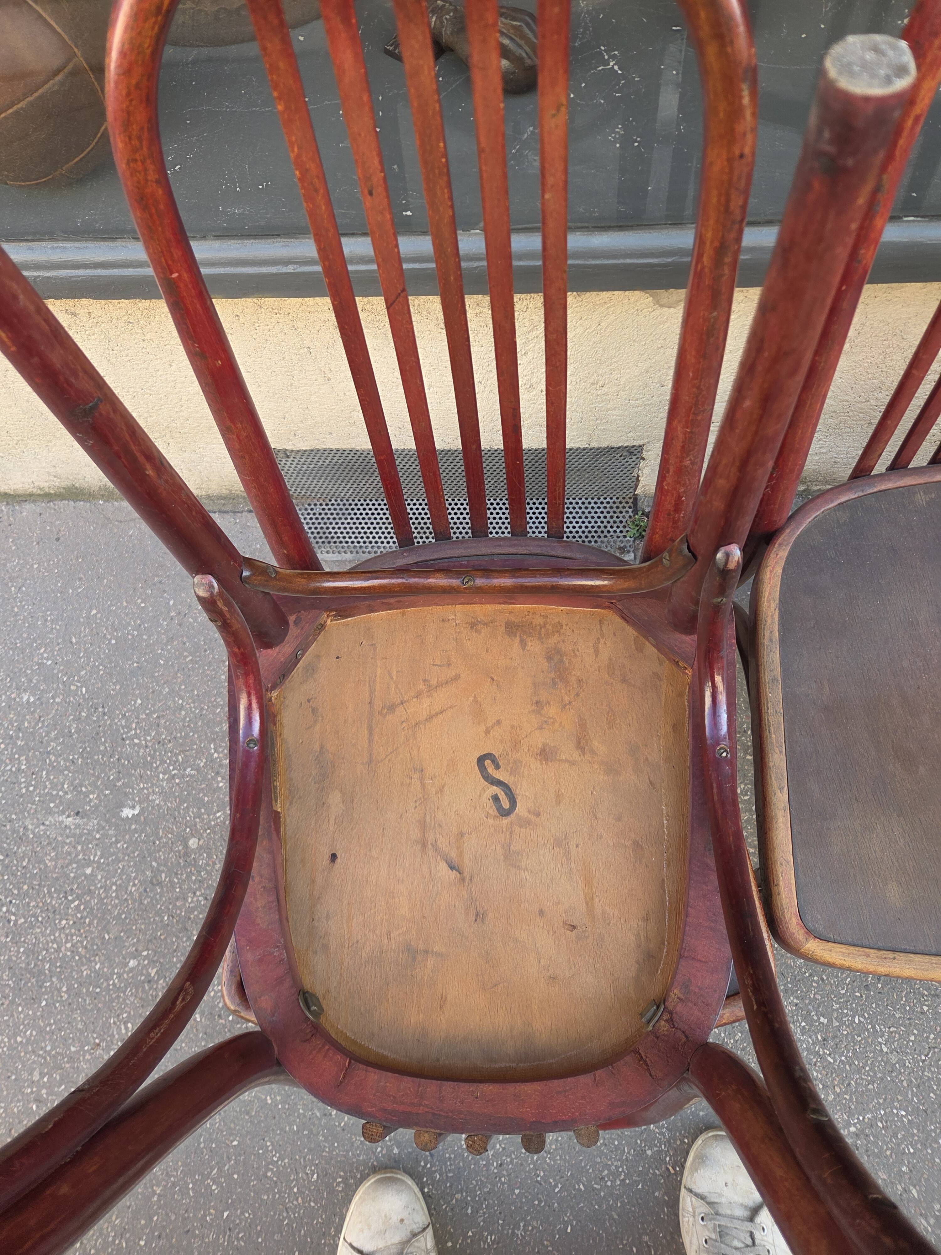 Thonet bistro chairs