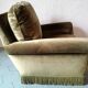 Paire de fauteuils en velours "Jean Roche "