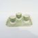 3 antique egg cups on a ceramic tray – Villeroy Boch