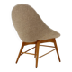 1960s Miroslav Navratil Shell Lounge Chair, Czechoslovakia