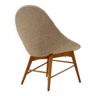 Fauteuil de salon 1960s Miroslav Navratil Shell , Tchécoslovaquie