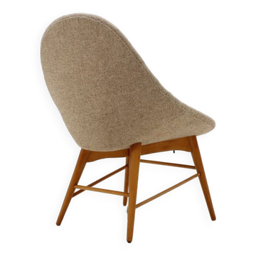 Fauteuil de salon 1960s Miroslav Navratil Shell , Tchécoslovaquie