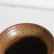 Vintage stoneware vase signed