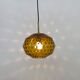 Limburg Glashutte glass hanging lamp , 1970