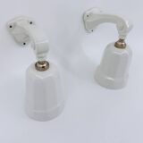 Art Deco porcelain wall lights