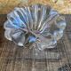 Vintage twisted crystal ashtray in the style of daum #d956