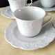 5 porcelain coffee cups Wild Ivy