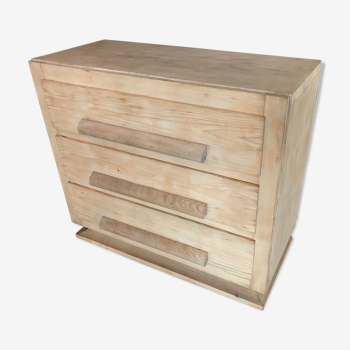 Chest of drawers in fir from the 1940s