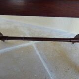 Restoration style coffee table in mahogany-colored wood / Very good condition