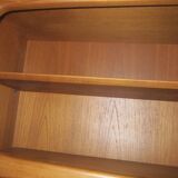 Extra long Danish floating sideboard in teak 200 cm, 1960s