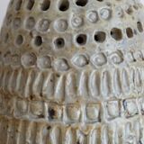 Sandstone lantern by Barbara Delfosse, La Borne, 60s
