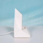 Egyptian stone table lamp, vintage 70s/80s mood lamp.