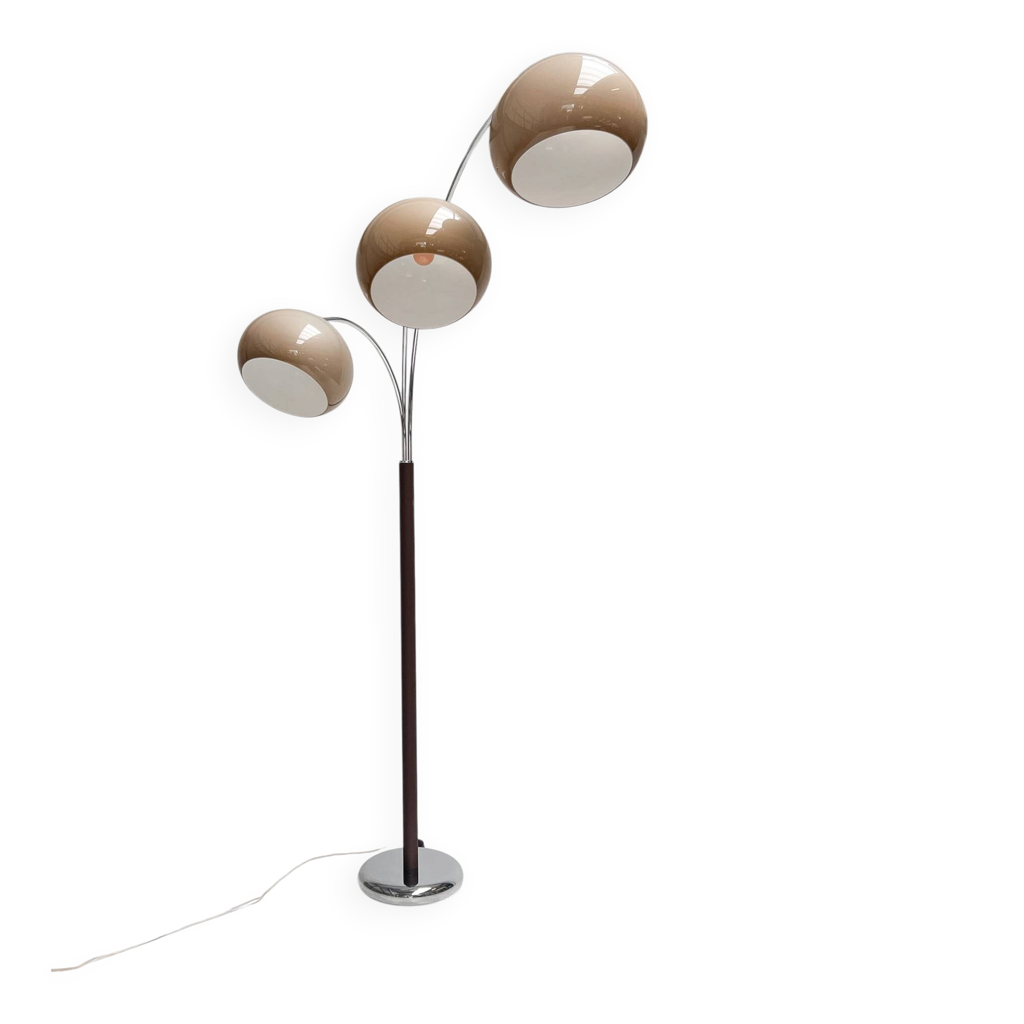 Space Age arc lamp by Dijkstra Lampen, 1970s