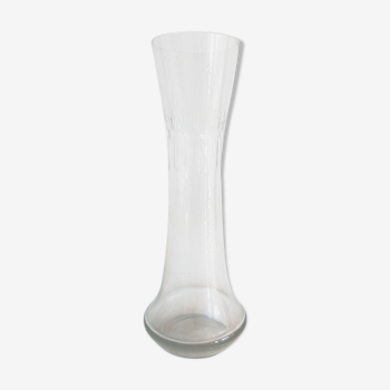 Vase en verre transparent 28,5 cm