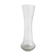 Transparent glass vase 28.5 cm