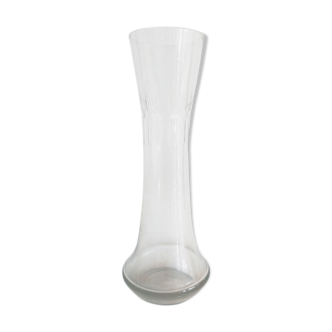 Vase en verre transparent 28,5 cm