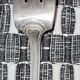 Silver-plated fish cutlery Orbille