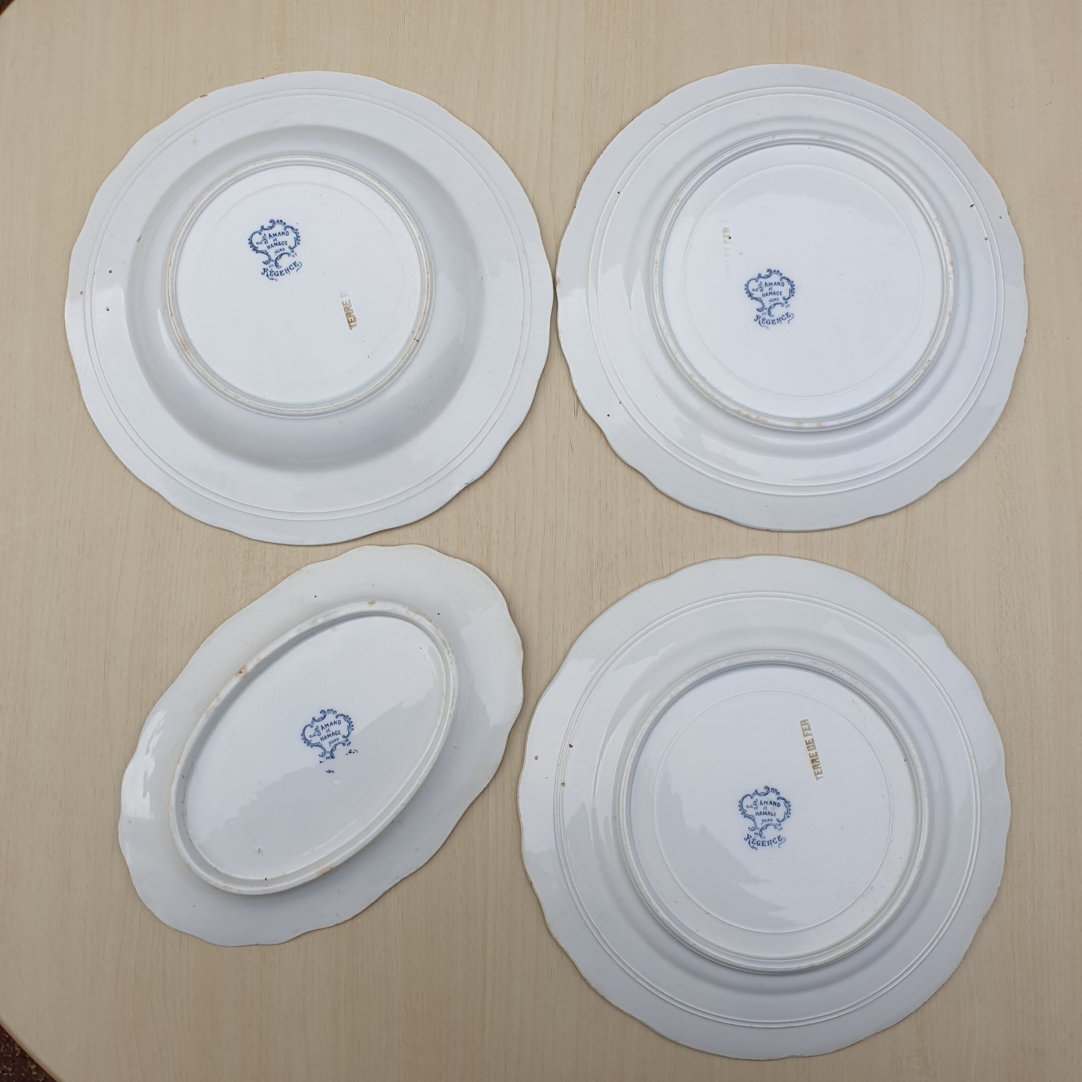Set old plates