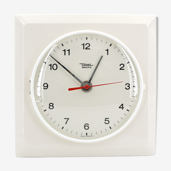 Diehl 1960s ceramic wall clock