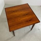 Square dining table in palisander by Lübke, 1960